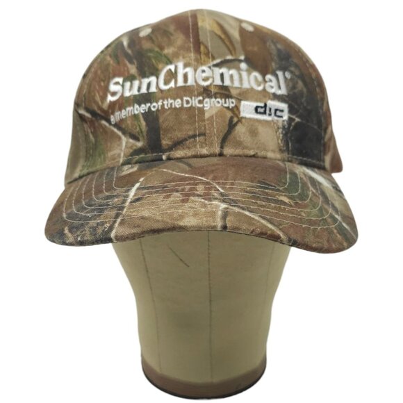 Realtree All Purpose Camo Flex Strap Cap Sun Chemical Trucker Baseball Hunting - Picture 13 of 14